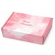 Elegant Pink Watercolor Mailer Small Gift Box with Gold Foil | D18 Series Premium Gift Packaging Elegant Pink Watercolor Mailer Small Gift Box with Gold Foil | D18 Series Premium Gift Packaging