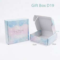 Pastel Dream Watercolor Gift Box & Mailer | D19 Premium Corrugated Gift Box Singapore