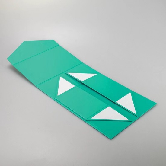 Ez-Fold Designer Rigid Rectangular Gift Box with Magnetic Closure