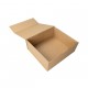 Ez-Fold Designer Rigid Rectangular Gift Box with Magnetic Closure [KRAFT BROWN]