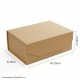 EZ-Fold Luxury Magnetic Gift Box 23x15x10cm | Premium Rigid Folding Gift Box Singapore [KRAFT]