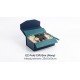 EZ-Fold Magnetic Gift Box Singapore (23x15x10cm) | Premium Gift Packaging [Navy Blue]