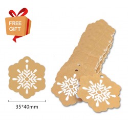 Kraft Gift Tag GT18 (with 10yards string)