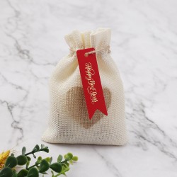 New Year Long Gold Embossed Gift Tag GT13