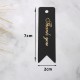 Gold Emboss Thank You Printed Long Gift Tag GT14