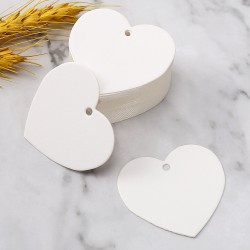 Heart-Shaped Happy Mother's Day/ Happy Father's Day/ Happy Teacher's Day Gift Tag GT30