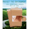 PLAIN Eco-Friendly Kraft Paper Honeycomb Padded Mailer #2228