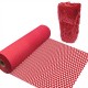 38cmx20m RED Eco-Friendly Kraft Honeycomb Mesh Wrapping Paper Void Filler / Cushioning & Filler