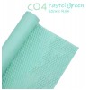 Reusable & Eco-Friendly Kraft Honeycomb Wrapping Paper Roll Pastel Green