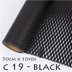 Reusable & Eco-Friendly Kraft Honeycomb Wrapping Paper Roll BLACK