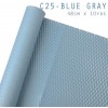 Reusable & Eco-Friendly Kraft Honeycomb Wrapping Paper Roll Blue-Gray