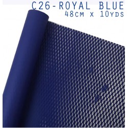 Reusable & Eco-Friendly Kraft Honeycomb Wrapping Paper Roll Royal Blue