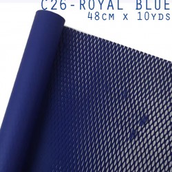 Reusable & Eco-Friendly Kraft Honeycomb Wrapping Paper Roll Royal Blue