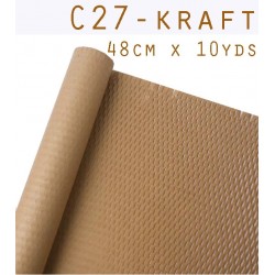 Reusable & Eco-Friendly Kraft Honeycomb Wrapping Paper Roll Kraft