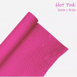 Reusable & Eco-Friendly Kraft Honeycomb Wrapping Paper Roll Hot Pink