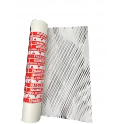 38cmx20m White Eco-Friendly Kraft Honeycomb Mesh Wrapping Paper Void Filler / Cushioning & Filler
