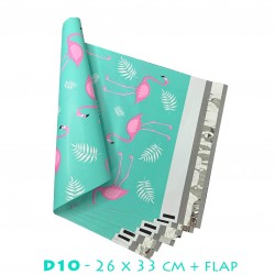 Designer PolyMailer Bags [D10] Flamingo