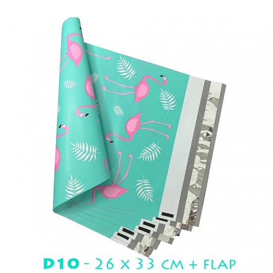 Designer PolyMailer Bags [D10] Flamingo