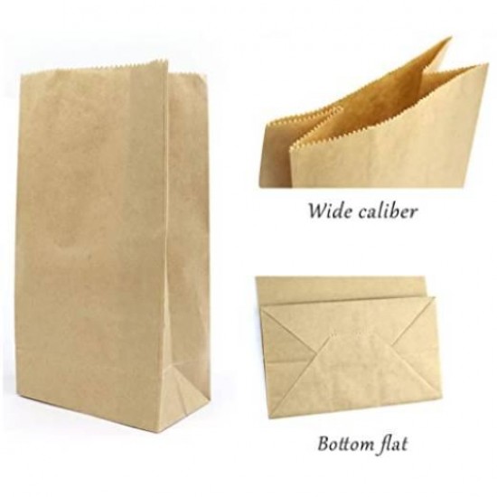 Eco-Friendly Recyclable Kraft Paper Bag #S