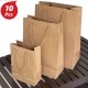 Eco-Friendly Recyclable THICK Kraft Paper Shopping Bag with Handle