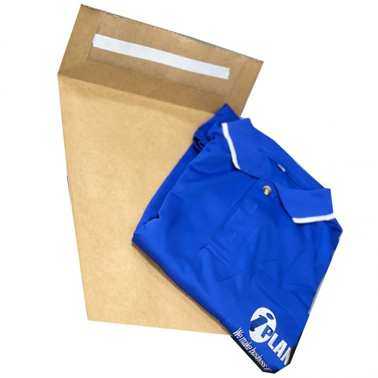 Eco-Friendly Recyclable Kraft Paper Mailer #2833 for T-shirts