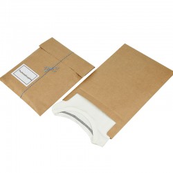 Eco-Friendly Recyclable Kraft Paper Mailer #2833 for T-shirts