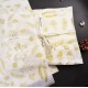 20pcs Designer Printed Tissue Papers - Embossed Leaves