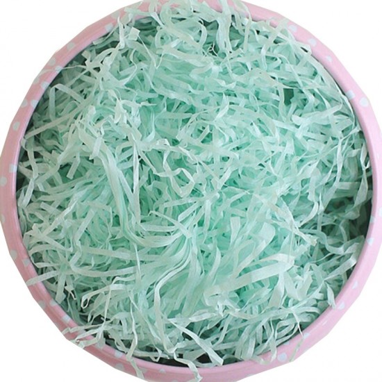 Dark Mint Raffia Shredded Paper