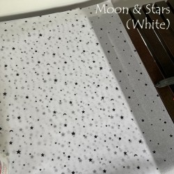 20pcs Designer Printed Tissue Papers - Moon & Stars