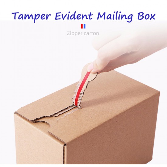 Tamper Evident Postal Mailing RSC Folding Box Size P&S-RSC8-A5