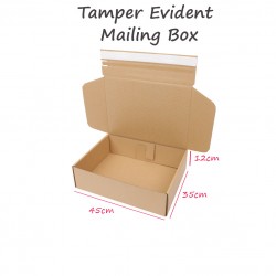 Tamper Evident Postal Mailing Die-Cut Pizza Folding Box Size P&S-DC-A3