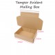 Tamper Evident Postal Mailing Die-Cut Pizza Folding Box Size P&S-DC-A3