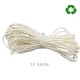 Eco-Friendly Biodegradable Twisted Paper Tying Raffia Strings for Parcels and Gift Tags