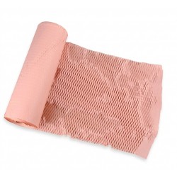 Eco-Friendly PEACH Kraft Honeycomb Mesh Wrapping Paper Void Filler / Cushioning & Filler 