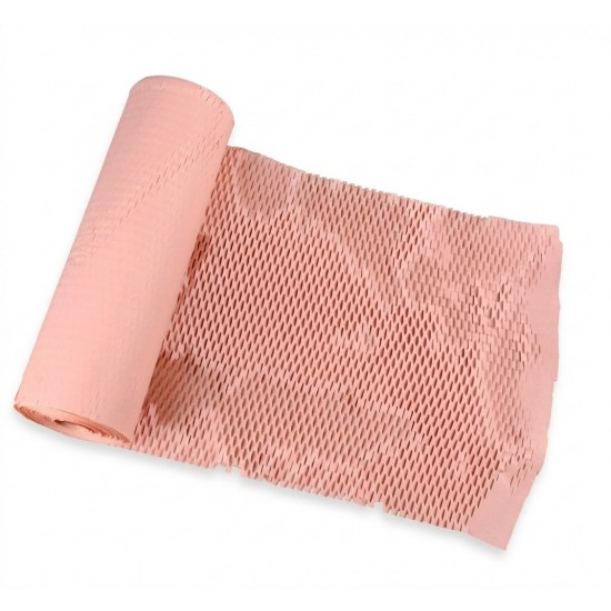 Eco-Friendly PEACH Kraft Honeycomb Mesh Wrapping Paper Void Filler / Cushioning & Filler Eco-Friendly PEACH Kraft Honeycomb Mesh Wrapping Paper Void Filler / Cushioning & Filler