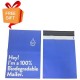 D2W Biodegradable Eco-Friendly Designer PolyMailer Bags [MATT Blue]