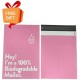 D2W Biodegradable Eco-Friendly Designer PolyMailer Bags [MATT Pink L3848]
