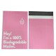 D2W Biodegradable Eco-Friendly Designer PolyMailer Bags [MATT Pink M1]