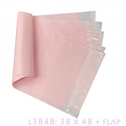 XL Light Pink Poly Mailer #L3848 (50pcs)