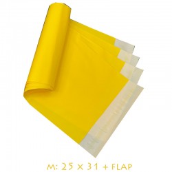 Yellow Poly Mailer #M 250x310mm (C4)