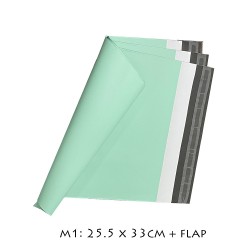 Pastel Green Poly Mailer #M 25.5x33cm Pastel Green Poly Mailer #M 25.5x33cm