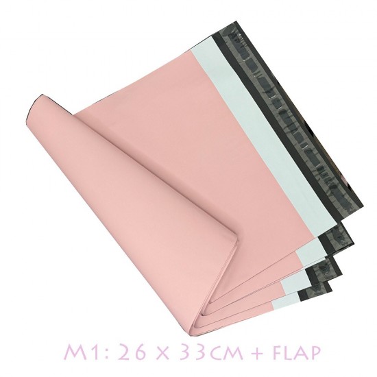 Pastel Pink Poly Mailer #M1 26x33cm