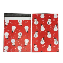 Designer PolyMailer Bags [Snowman]