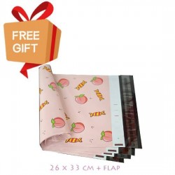 Designer PolyMailer Bags [Peach and Candy]