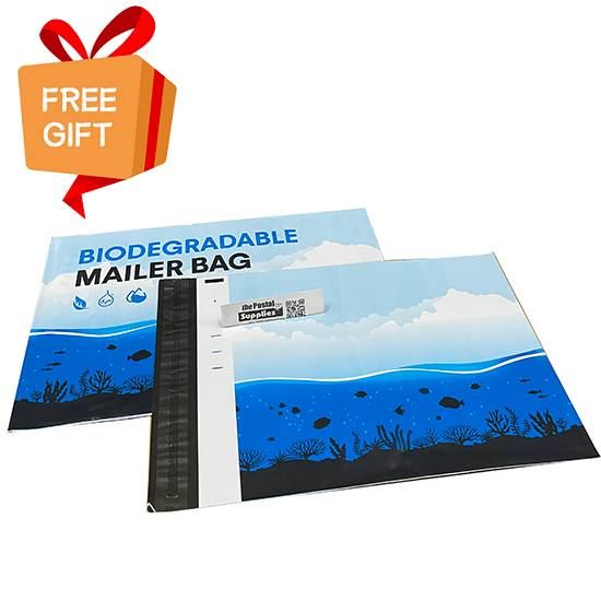 Biodegradable Eco-Friendly Designer PolyMailer Bags [Marine Life]
