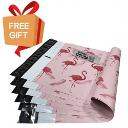Designer PolyMailer Bags [Pink Flamingo]