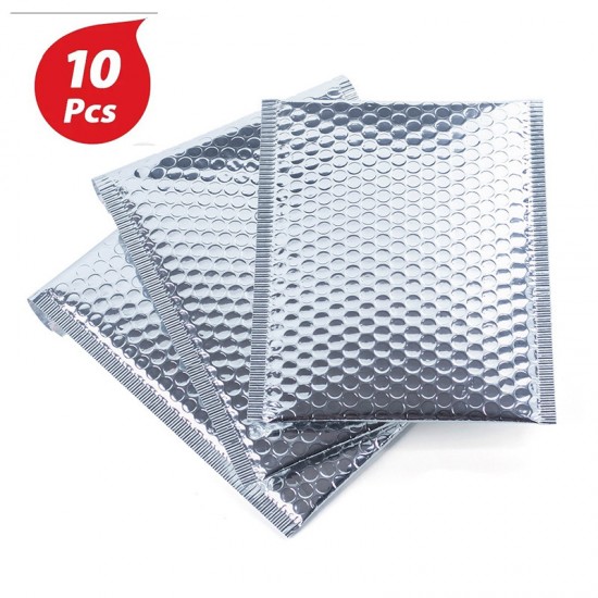 Silver Poly Metallic Bubble Mailer #S1823