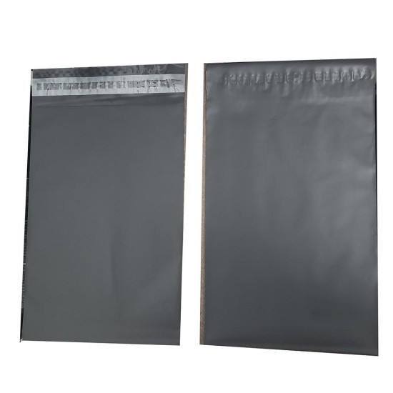 Black Poly Mailer #S1 17x26cm + Flap (C5)