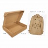 Kraft Postal Box B4 Size #DC-XS10-B4 – Durable Corrugated Mailing Box 378 x 290 x 80mm
