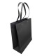 Eco-Friendly Recyclable Black Kraft Paper Bag with Rivet Handle